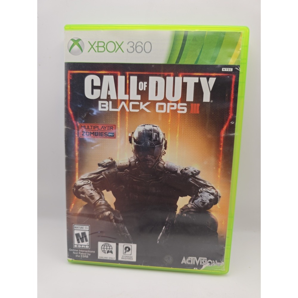 Call of Duty: Black Ops III by Activision Xbox 360 Shooter Multiplayer Zombies M